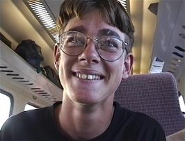 Graham on the 1840 train from Newcastle to London